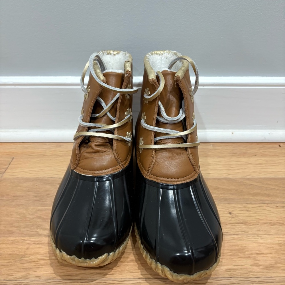 Jack Rogers Water Proof Brown and Black Ankle Boots